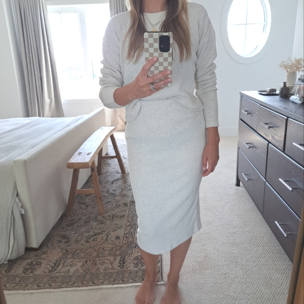 Babaton Traverse Skirt and Top
